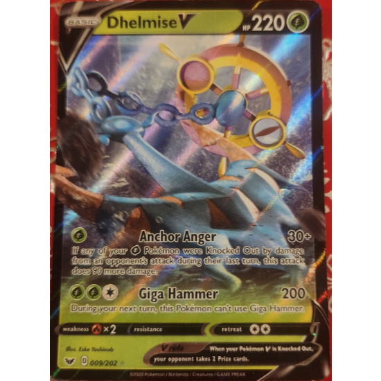 การ์ดโปเกมอน - Dhelmise - อังกฤษ - ของแท้ Nintendo