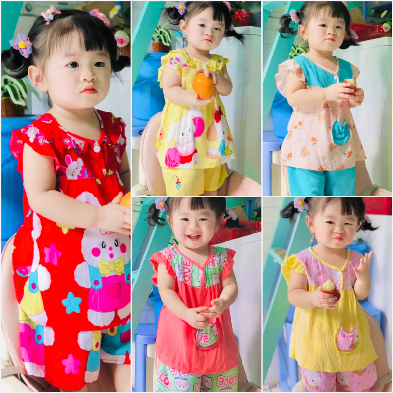 COMBO 3-5 SET OF 2-SKIN LINEN TOLE สําหรับเด็กผู้หญิงพร้อม RANDOM FAIRY WINGS No. 1-15 TOLE GIRLS FA