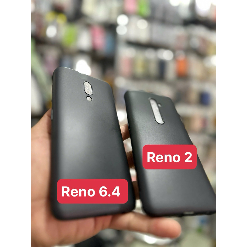 Oppo Reno 2 เคสยืดหยุ่นสีดํา ล็อตใหม่ sx2025