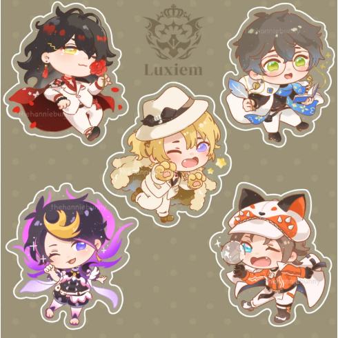 Nijisanji EN Luxiem เสน่ห์อะคริลิค