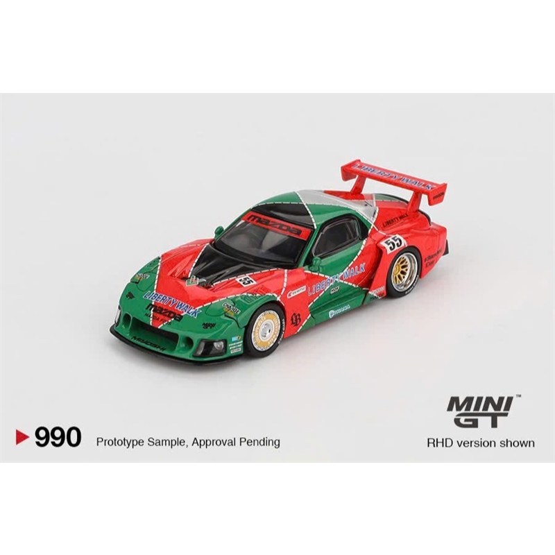 KAMIPO - 1:64 MINI GT MAZDA RX-7 LB-Super Silhouette รถโมเดล