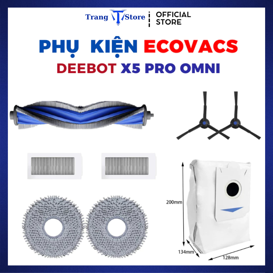 Ecovacs Deebot X5 X5 Pro Omni X5 Hybrid Robot อุปกรณ์เสริมเครื่องดูดฝุ่น _ อุปกรณ์เสริมทดแทน