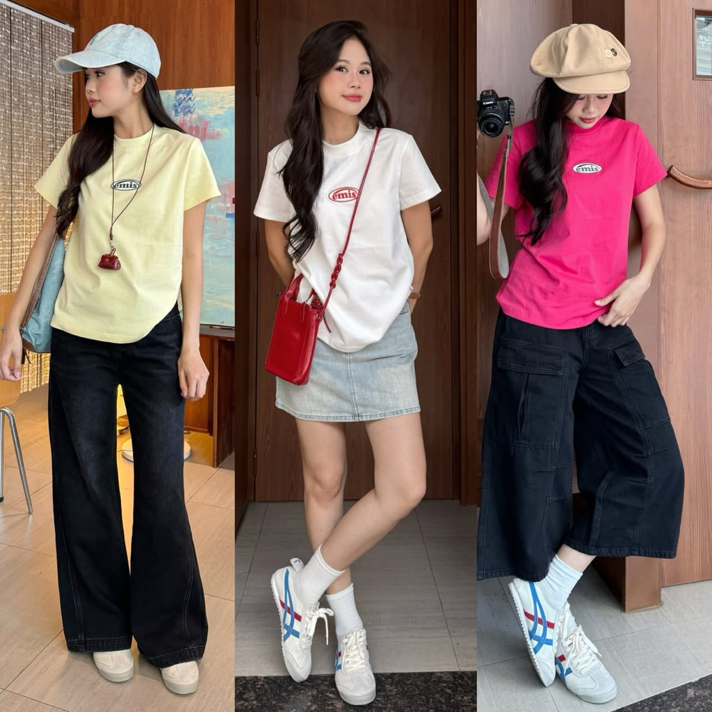 [TEARED STORE] เสื้อยืด - งานปัก Emis