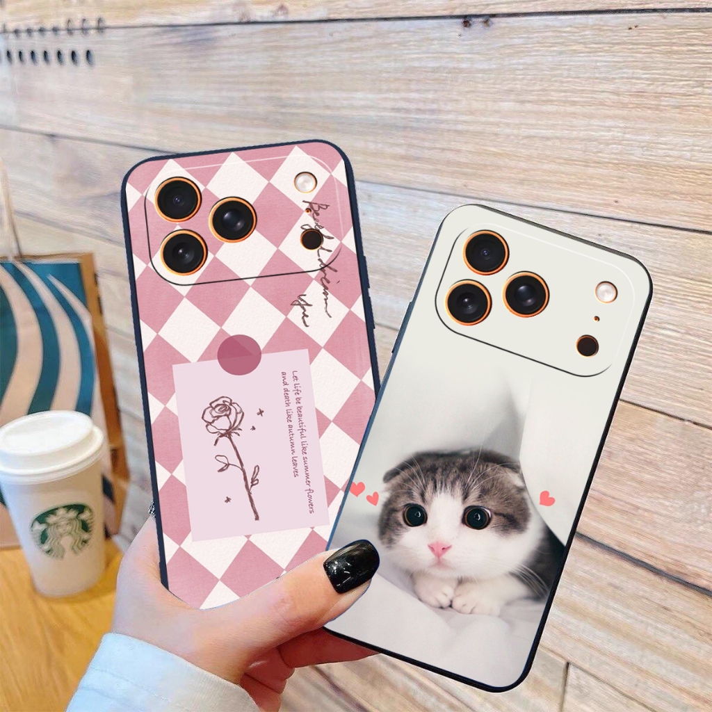 เคสสําหรับ iphone 17 / 17 PRO / 17 PRO MAX พร้อมลายตารางหมากรุกพิมพ์ลายคุณภาพสูง mikenbe@r super hot