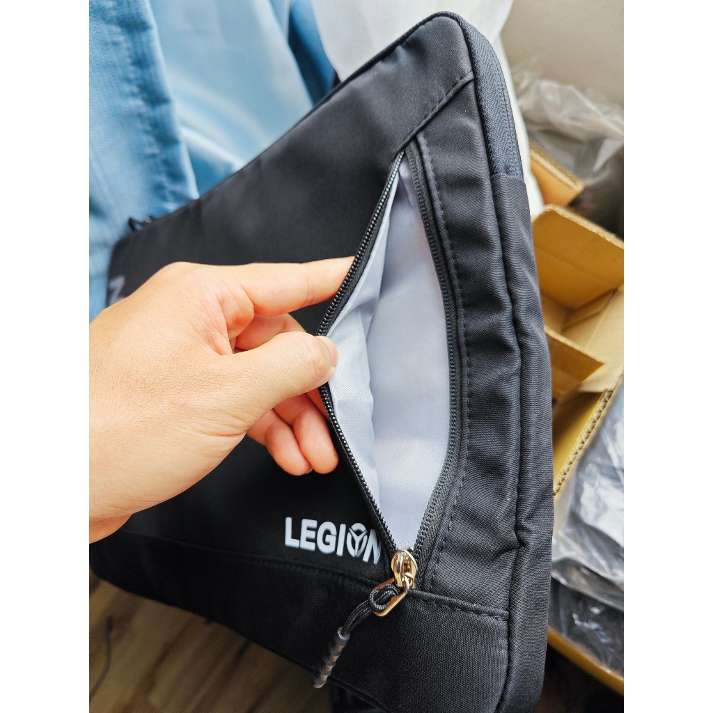 กระเป๋ากันกระแทก เลโนโว Legion และกระเป๋าชาร์จบุกํามะหยี่ 2 ช่องระดับไฮเอนด์เหมาะสําหรับแล็ปท็อป 15.6-16 นิ้ว - รูปที่ 6