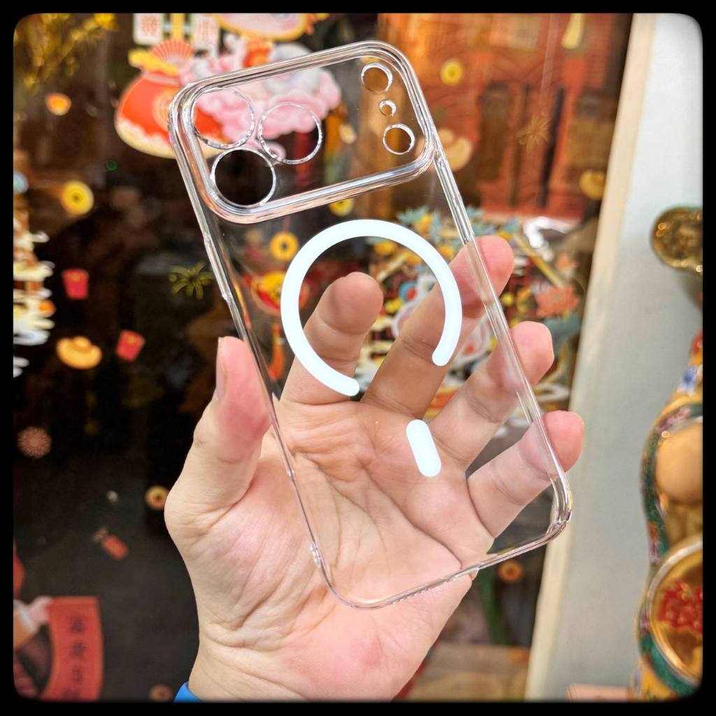 เคส iPhone 17 Pro Max บางเฉียบ - Memumi เคสพลาสติกแข็งป้องกันคราบบางเฉียบสําหรับ iP 17 Pro Max