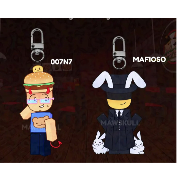 PREORDER roblox forsaken charms | สองเวลา, โอกาส, สีฟ้า, เอลเลียต, 007n7, มาฟิโซ และกุ๊บบี้