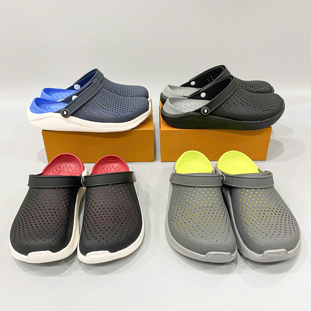 รองเท้าแตะ dinas literide ทุกเพศ รองเท้าแตะ dinas literide คุณภาพสูงสําหรับผู้ชายและผู้หญิงมีรูระบาย