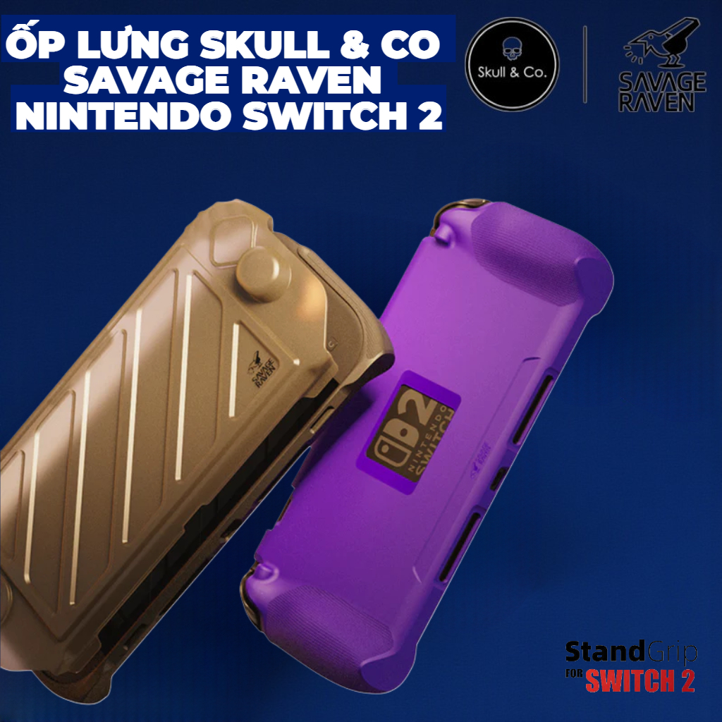 เคส Skull & Co Savage Raven Nintendo Switch 2