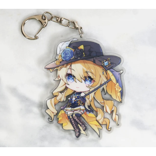 พวงกุญแจ Navia - เครื่องรางอะคริลิก Genshin Impact