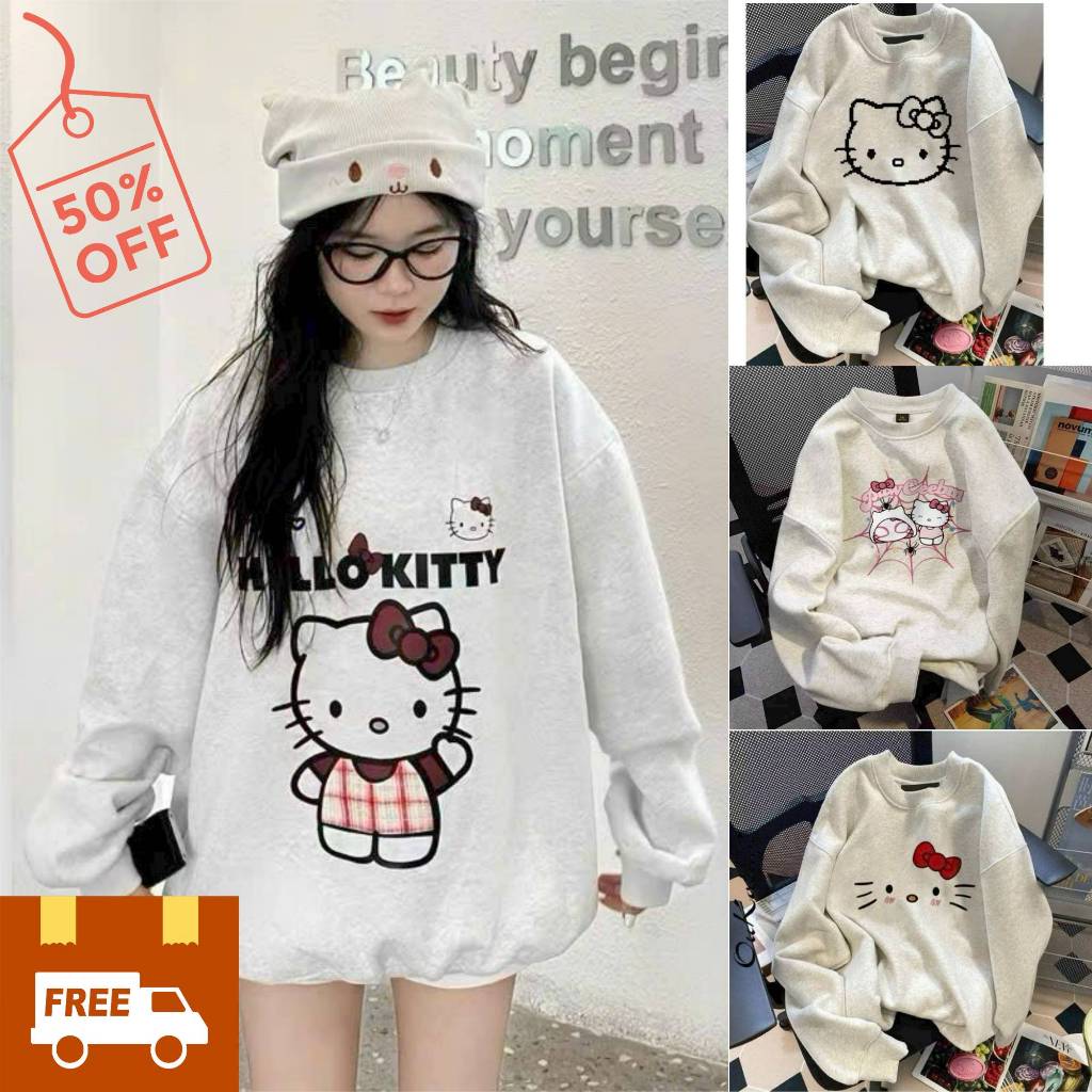 Cotton Sweater พิมพ์ลาย CUTE PATTERNS จาก Wide หลากหลายลาย สําหรับผู้ชายและผู้หญิงให้เลือก