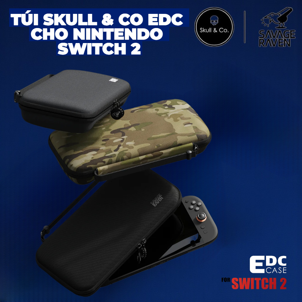 กระเป๋า Skull & Co EDC สําหรับ Nintendo Switch 2