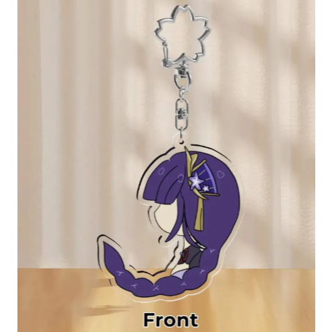 Porte-clés de Raiden โชกุน du juu Genshin Impact