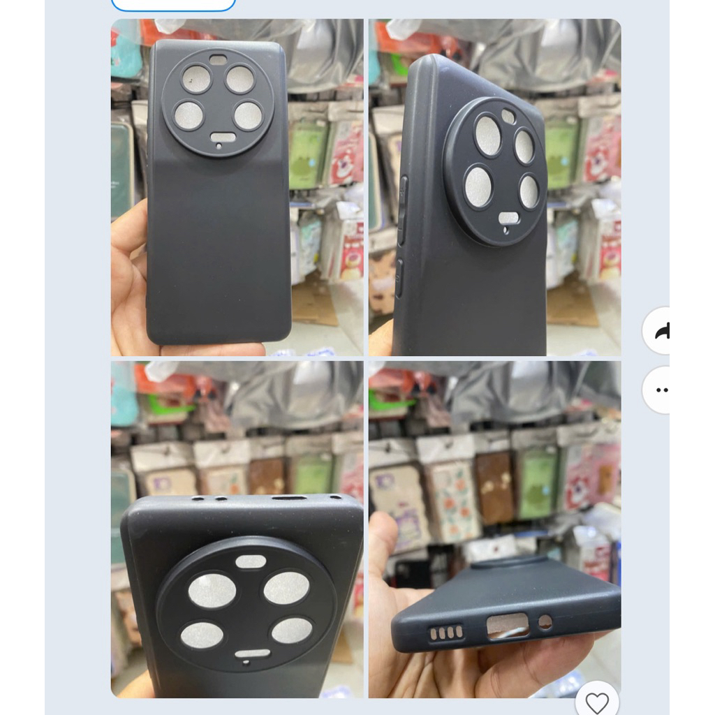 Xiaomi Mi 13 Ultra, Mi 11Ultra เคสยืดหยุ่นสีดําและโปร่งใส