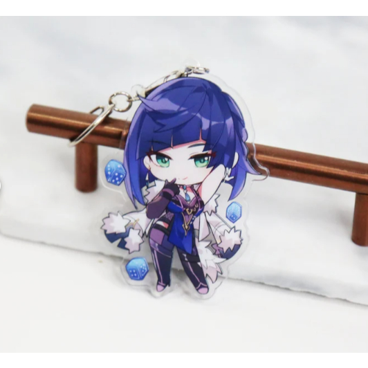 พวงกุญแจ Yelan - เครื่องรางอะคริลิก Genshin Impact