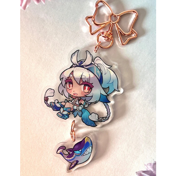 Genshin Impact - พวงกุญแจชาร์มอะคริลิค Mualani