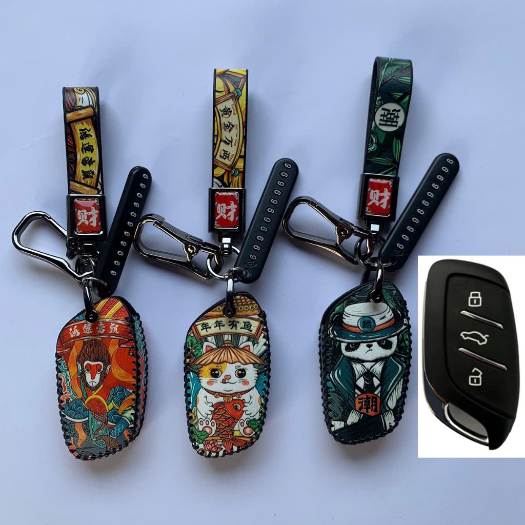 เคสกุญแจหนังสําหรับ MG ZS, MG HS, RX5, MG4, MG5 2022 2023 2024 2025, สไตล์, บุคลิกภาพ