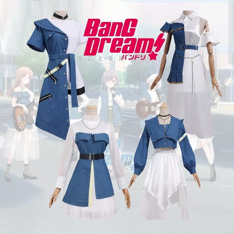 เกม BanG Dream MyGO Rana Kaname Anon Chiya Soyo Nagasaki คอสเพลย์ฮาโลวีนเครื่องแต่งกาย Carnival ชุดท