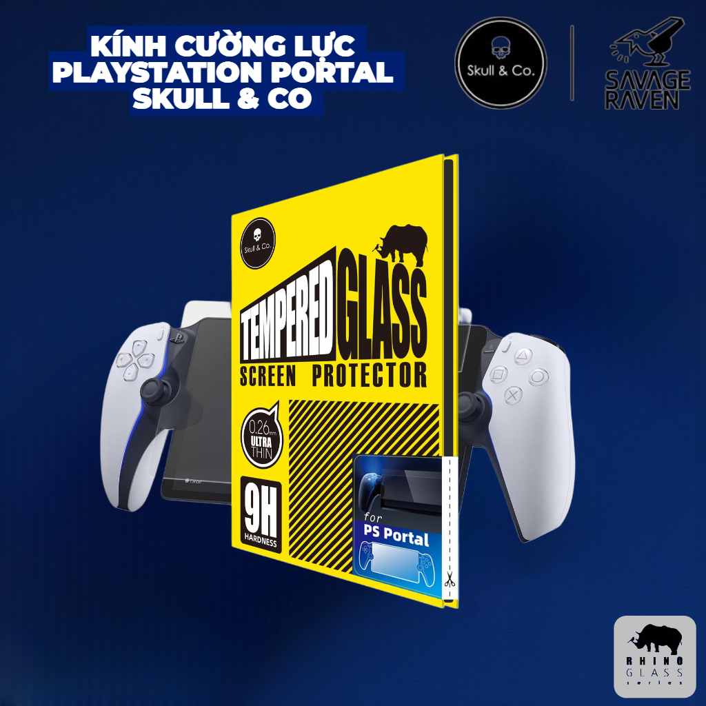 กระจกนิรภัย Playstation Portal ของแท้ Skull&Co