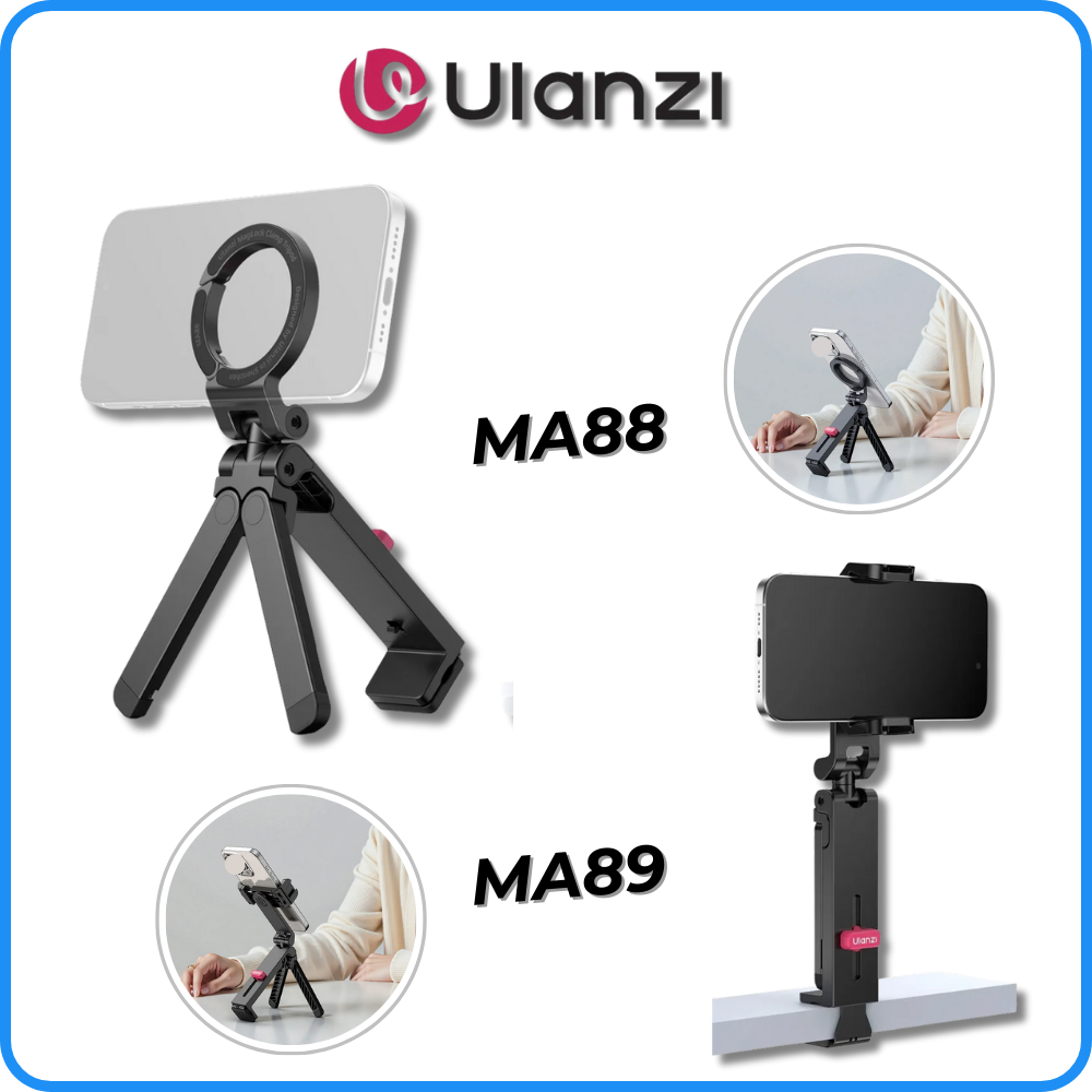 Ulanzi MA88 / Ulanzi MA89 - ขาตั้งกล้องขนาดเล็กหมุนได้ 360 พับสะดวก
