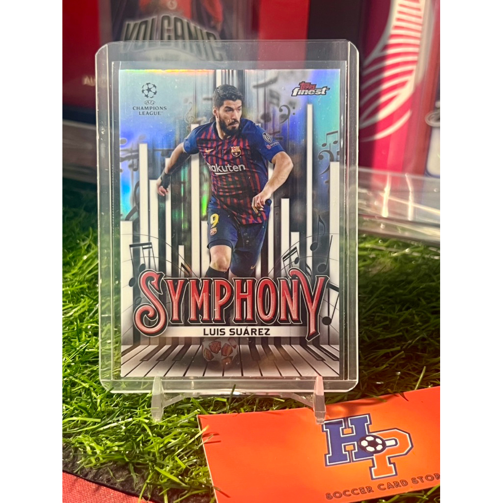 Luis Suarez Symphony Topps Finest UCL 2024/25 การ์ดฟุตบอล