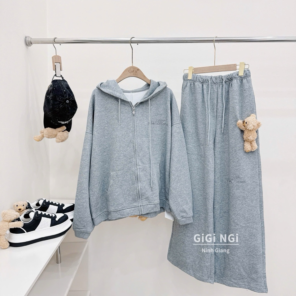 13DE MARZO BEAR EMBROIDERED FULT SET