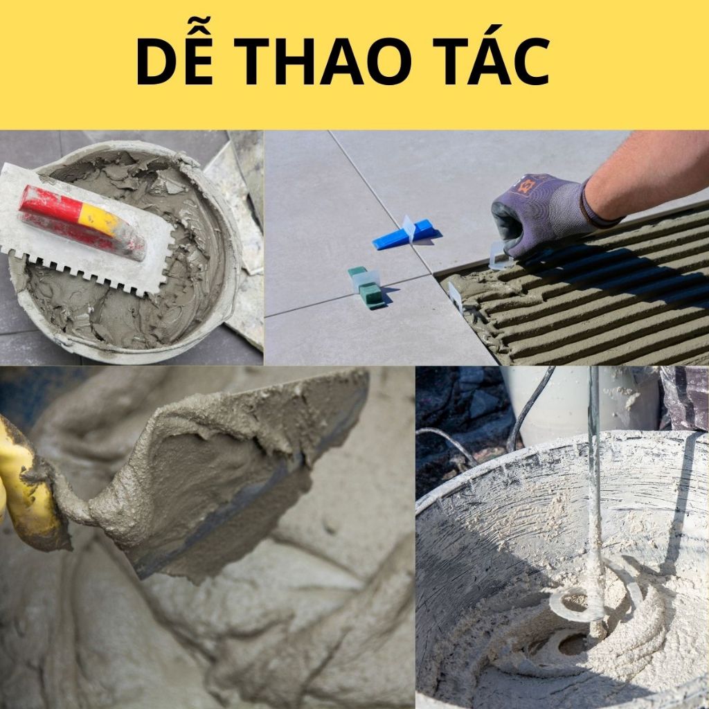 Tile Pro – สารเติมแต่งกาวปูกระเบื้อง 1กก | ราคาถูก – คุณภาพสูง | กาวทนทาน