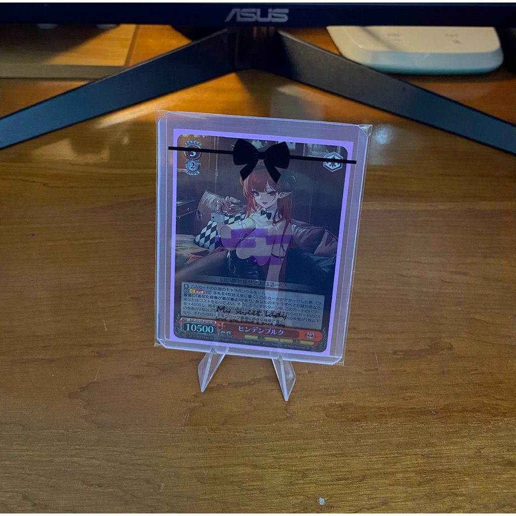 [ของแท้] การ์ด Weiss Schwarz SR Hindenburg Azur lane