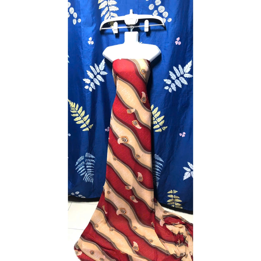 C072 - ผ้าชีฟองลาย (2.8m x 1.5m) ไม่ยืด