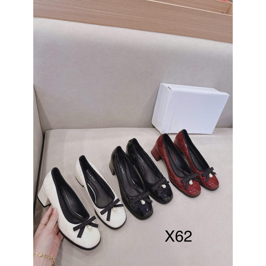 รองเท้าโบว์เปลือย 3 ซม. X62