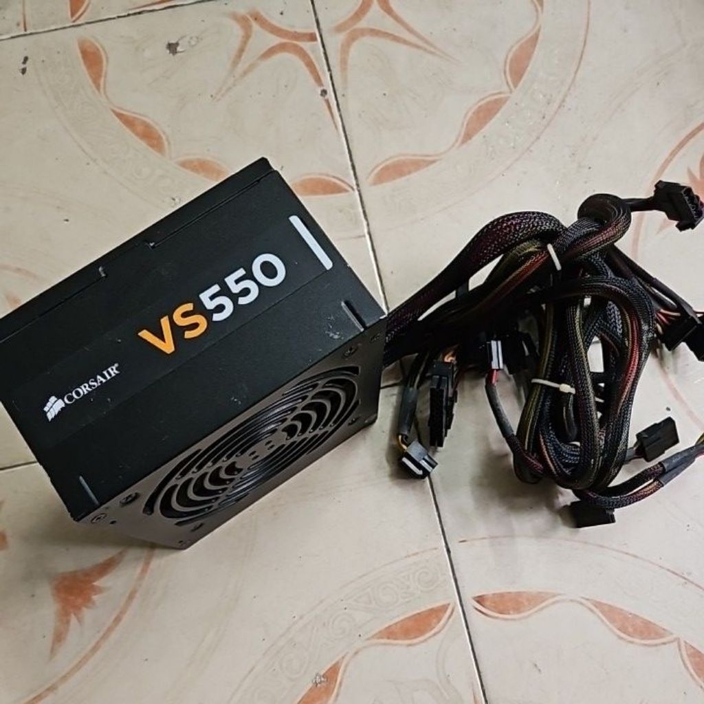 แหล่งพลังงานจริง Cosair 450W | 500W | ลวดตาข่ายยาว 550ว เก่าพร้อมแหล่งพลังงานเสริม 6เข็มหมุด 8เข็มหม