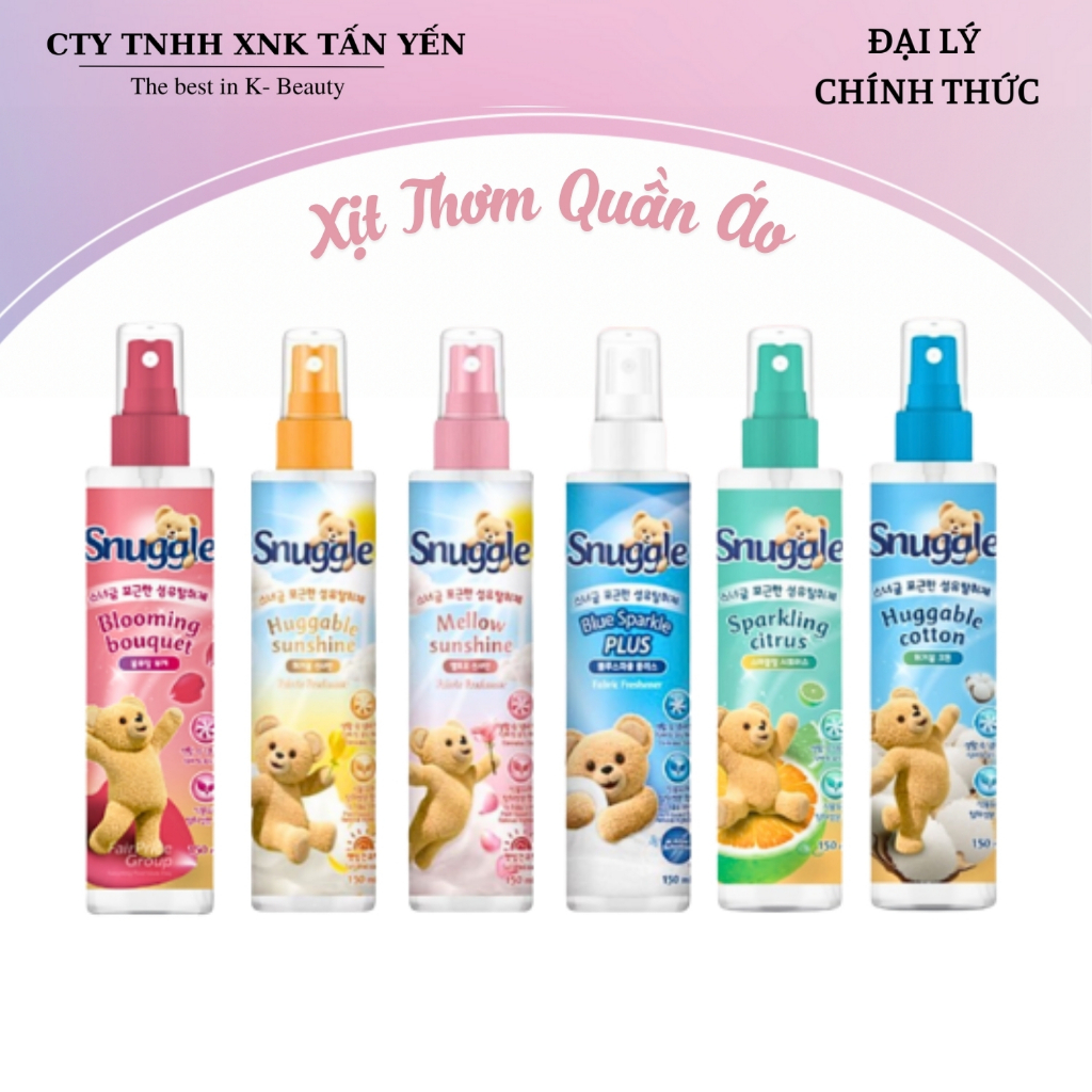 Snuggle Clothing Fragrance Spray 150ml