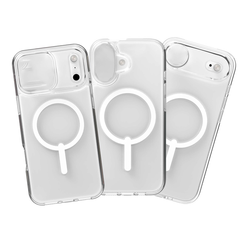 ZAGG ESNTL Hampton Snap Lite เคสใส Soft-Touch ฝาครอบโปร่งใส ทนทาน Ma;gs;afe สําหรับ lPhone 17 Series