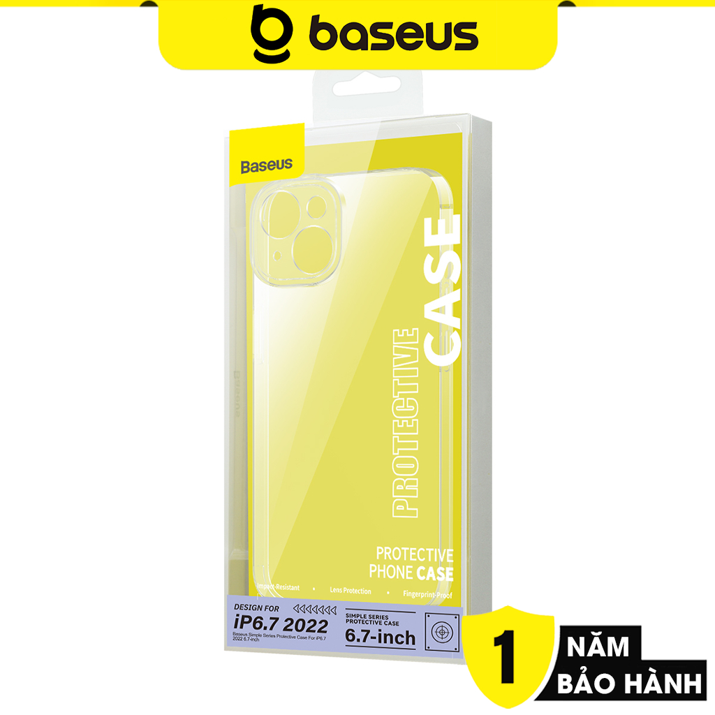 เคสป้องกัน Baseus Simple Series สําหรับ iP 14 Plus