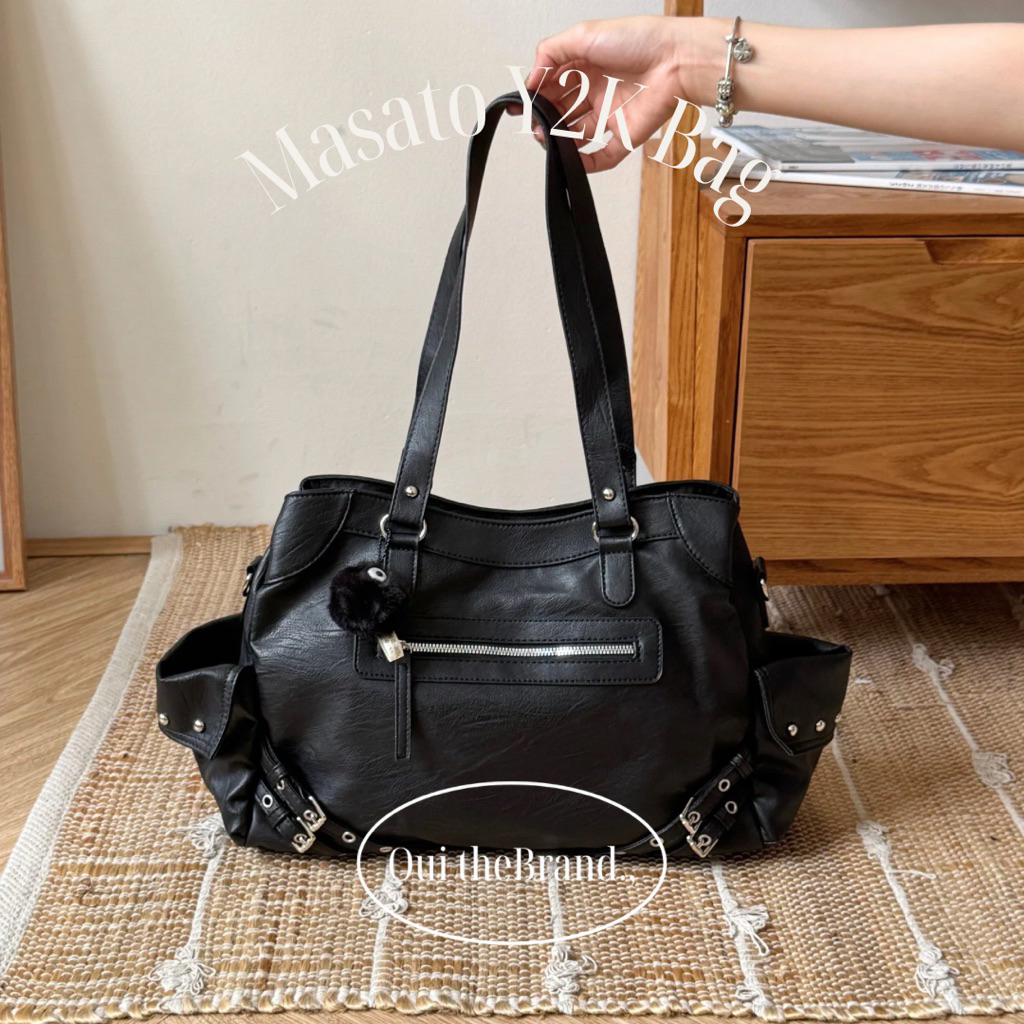 [ Free Charm ] กระเป๋า Masato Y2K - กระเป๋าสะพายข้างสไตล์ Y2K Masato ( Ouithebrand )