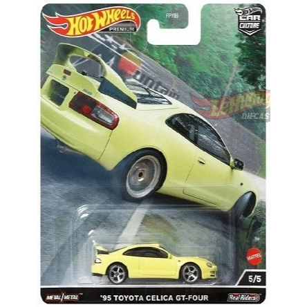 LeHuong Diecast - Hot Wheels Premium 95 Toyota Celica GT-Four Model Car