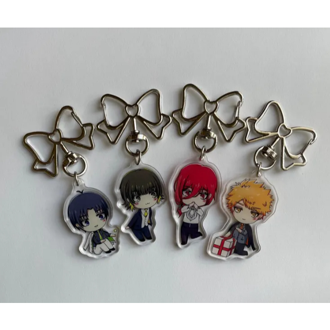 Blue Lock Anime Isagi Bacchira Chigiri Kunigami พวงกุญแจอะคริลิค Charm