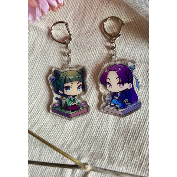 The Apothecary Diaries Maomao & Jinshi Charm พวงกุญแจ