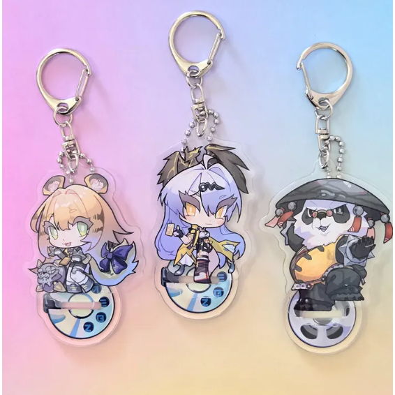 Zenless Zone Zero - Yixuan, Ju Fufu, Pan Yinhu อะคริลิค Charms - พวงกุญแจ & สแตนดี้ - (Yunkui Summit