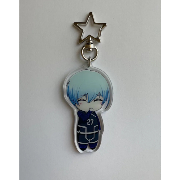Blue Lock Anime Hiori Yo พวงกุญแจอะคริลิค Charm