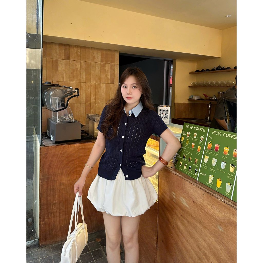 เสื้อกันหนาว Mongtogi คอปกเชิ้ตติดกระดุม รหัส 5930 XonXen 299PCT