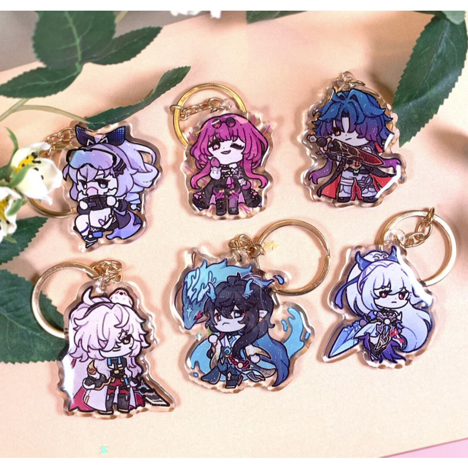 Honkai Star Rail HSR พวงกุญแจโทรศัพท์ Charm