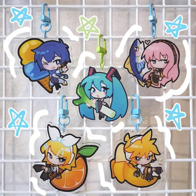 พวงกุญแจอะคริลิค Vocaloid 2.5"