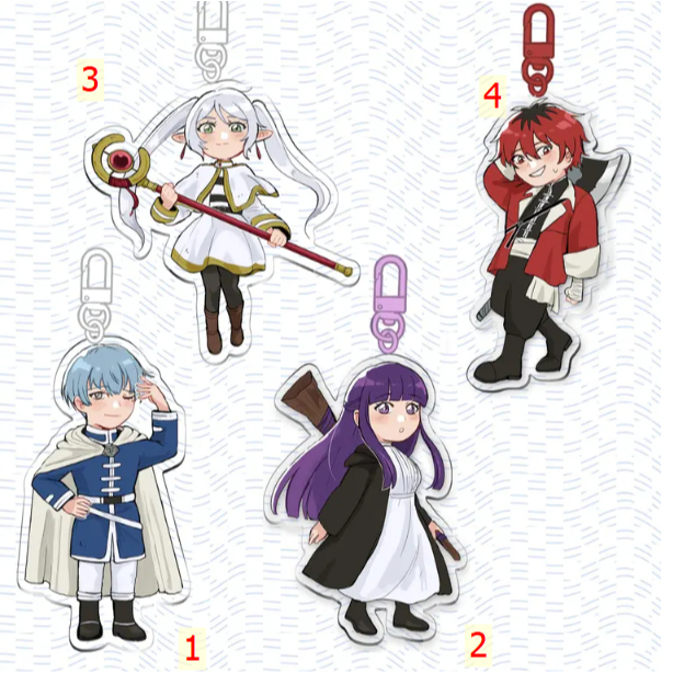 พวงกุญแจ Frieren - Frieren Himel Fern Stark