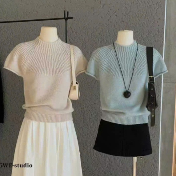 WGWE• 7400 wgwe เสื้อสเวตเตอร์คอเต่า สินค้า QC ฟรีไซส์