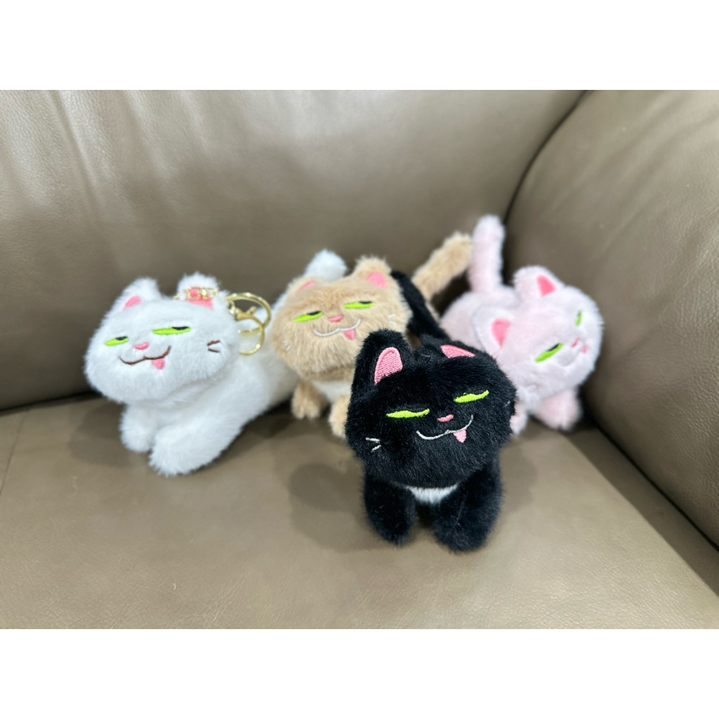 พวงกุญแจตุ๊กตา Luna kaka Black Cat