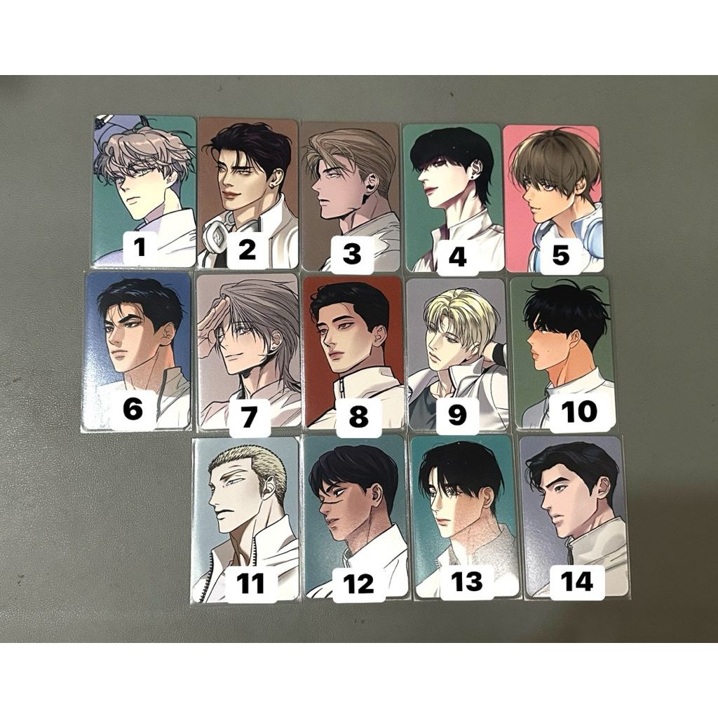 [GENUINE] Lezhin 24 การ์ด + ชุดพีซี