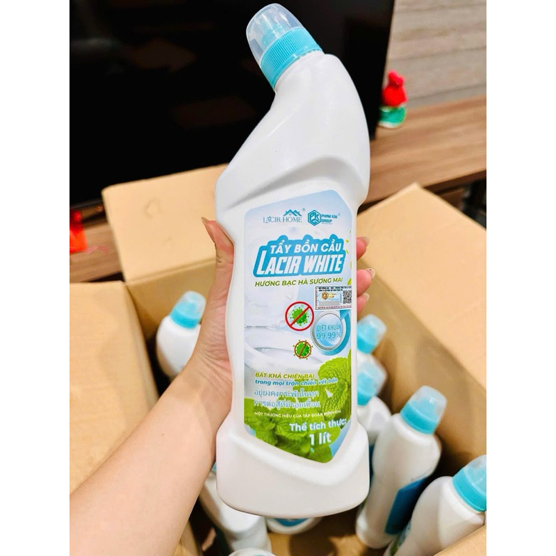 ️ LACIR WHITE LACIR HOME DR LACIR TOILET CLEANER กลิ่นมิ้นต์