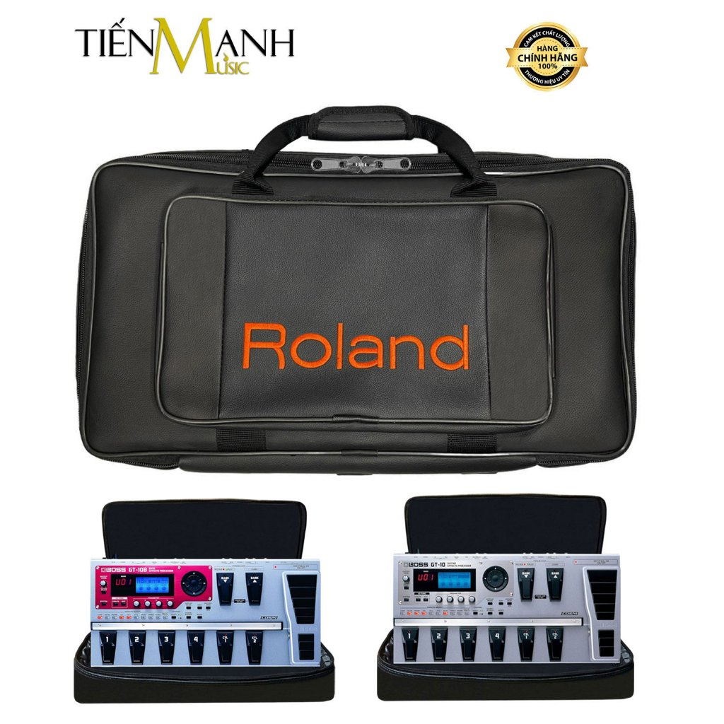 [ประเภทดี] Boss GT10, GT10B, GT100, GT1000, Zoom B6, Valeton GP200 Pedal Bag - หนังหนา 5 ชั้น (SPD30