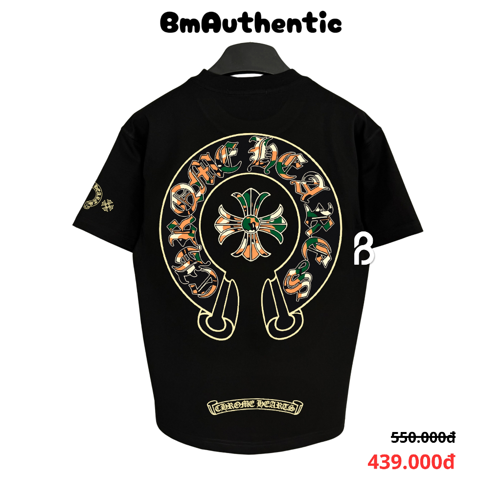 [คุณภาพสูง] CH Horseshoe Ireland Premium Cotton Loose T-Shirt - BM Authentic